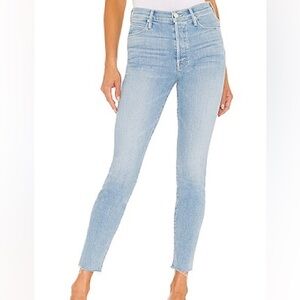 MOTHER denim Stunner Ankle Fray - Crafty Side